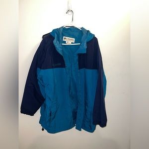 Vintage Columbia Wind Breaker with hood